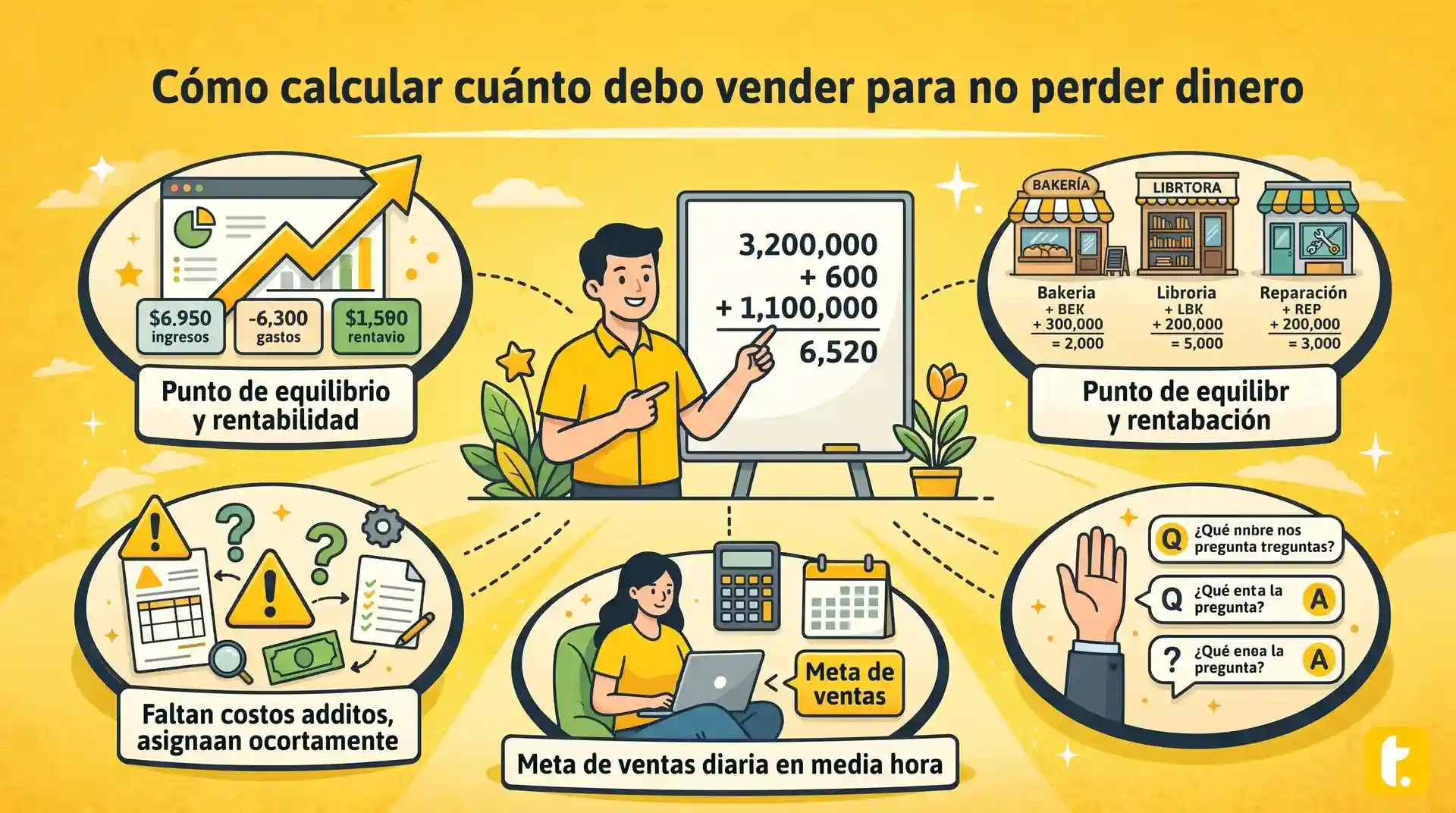 Cuánto debo vender para no perder dinero — Guía práctica